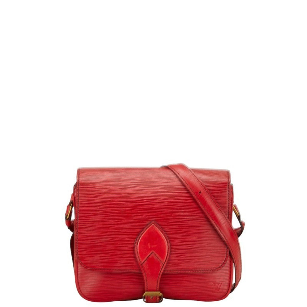 Louis Vuitton Epi Castilian Red Leather Shoulder Bag (Pre-Owned)