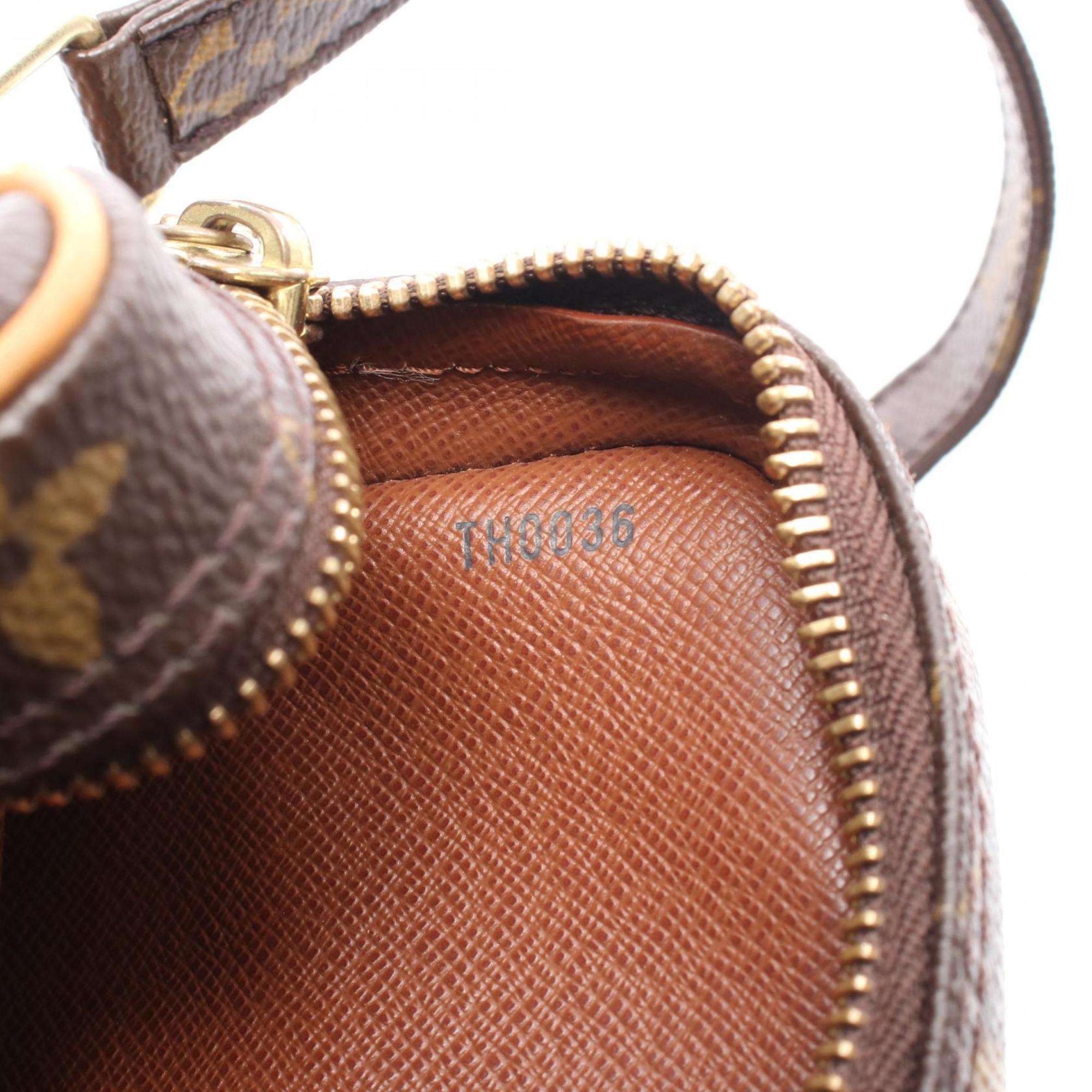 Louis Vuitton Brown Monogram Coated Canvas Shoulder Bag (Pre-Owned)