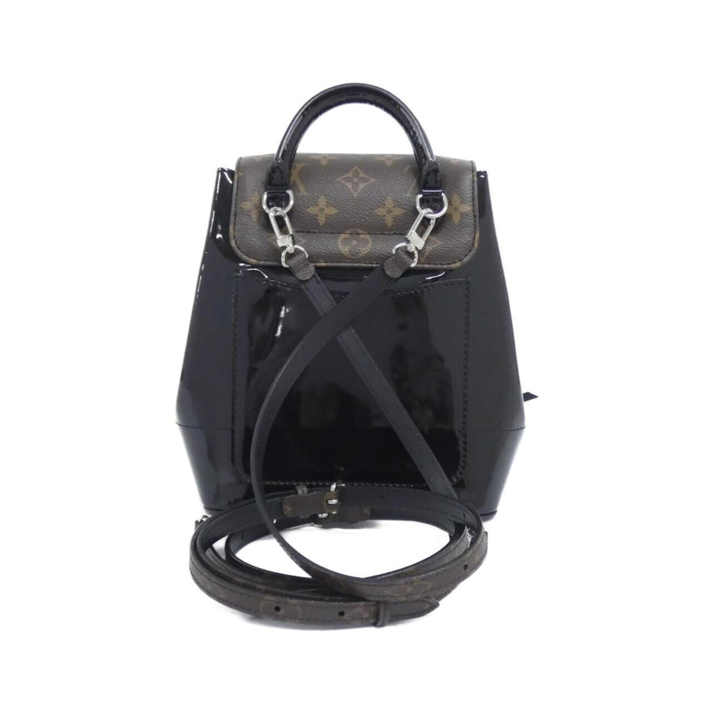 Louis Vuitton Monogram Vernis Black Monogram Monogram Vernis Monogram Backpack (Pre-Owned)
