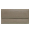 Louis Vuitton Brown Epi Leather Long Wallet (Bi-Fold) (Pre-Owned)