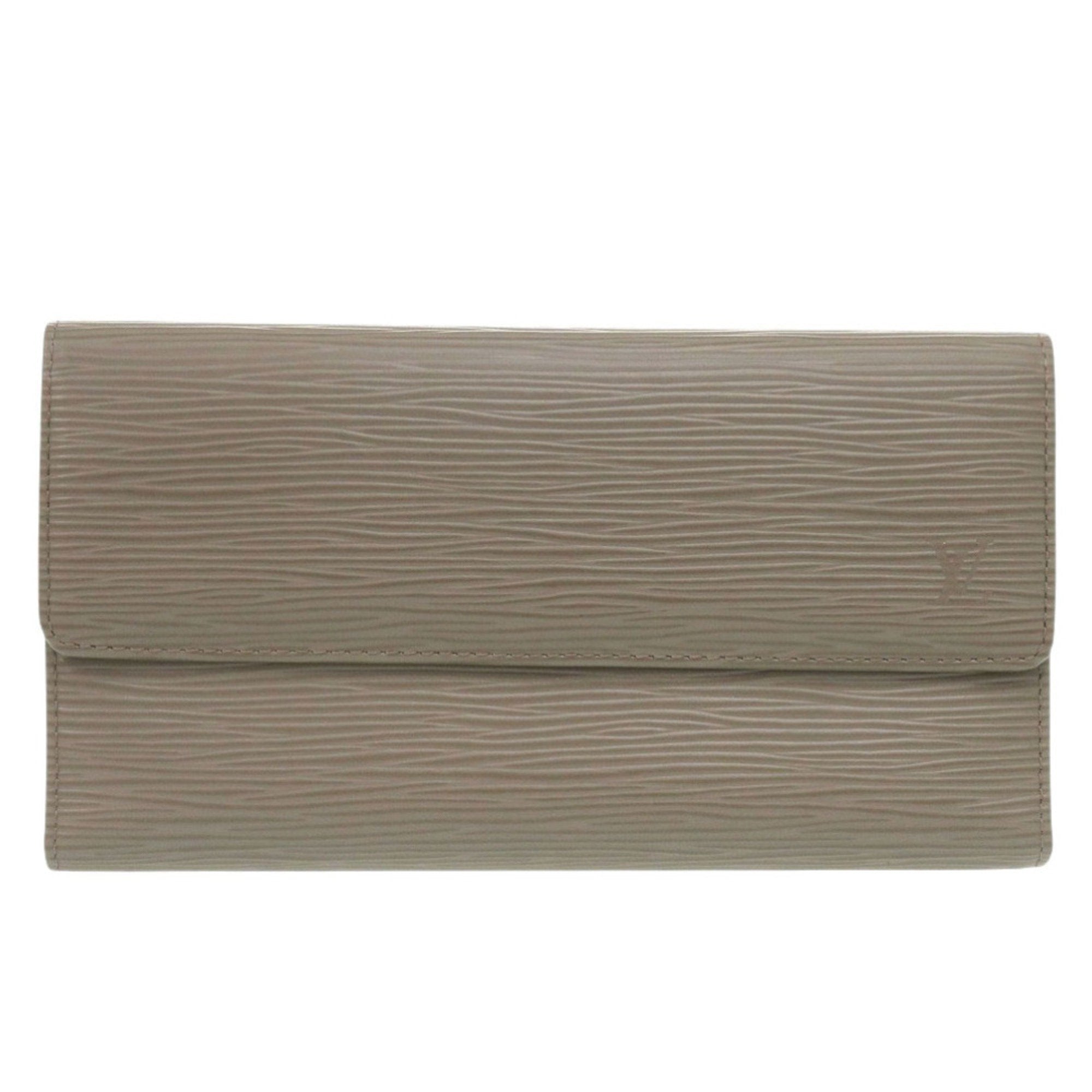 Louis Vuitton Brown Epi Leather Long Wallet (Bi-Fold) (Pre-Owned)