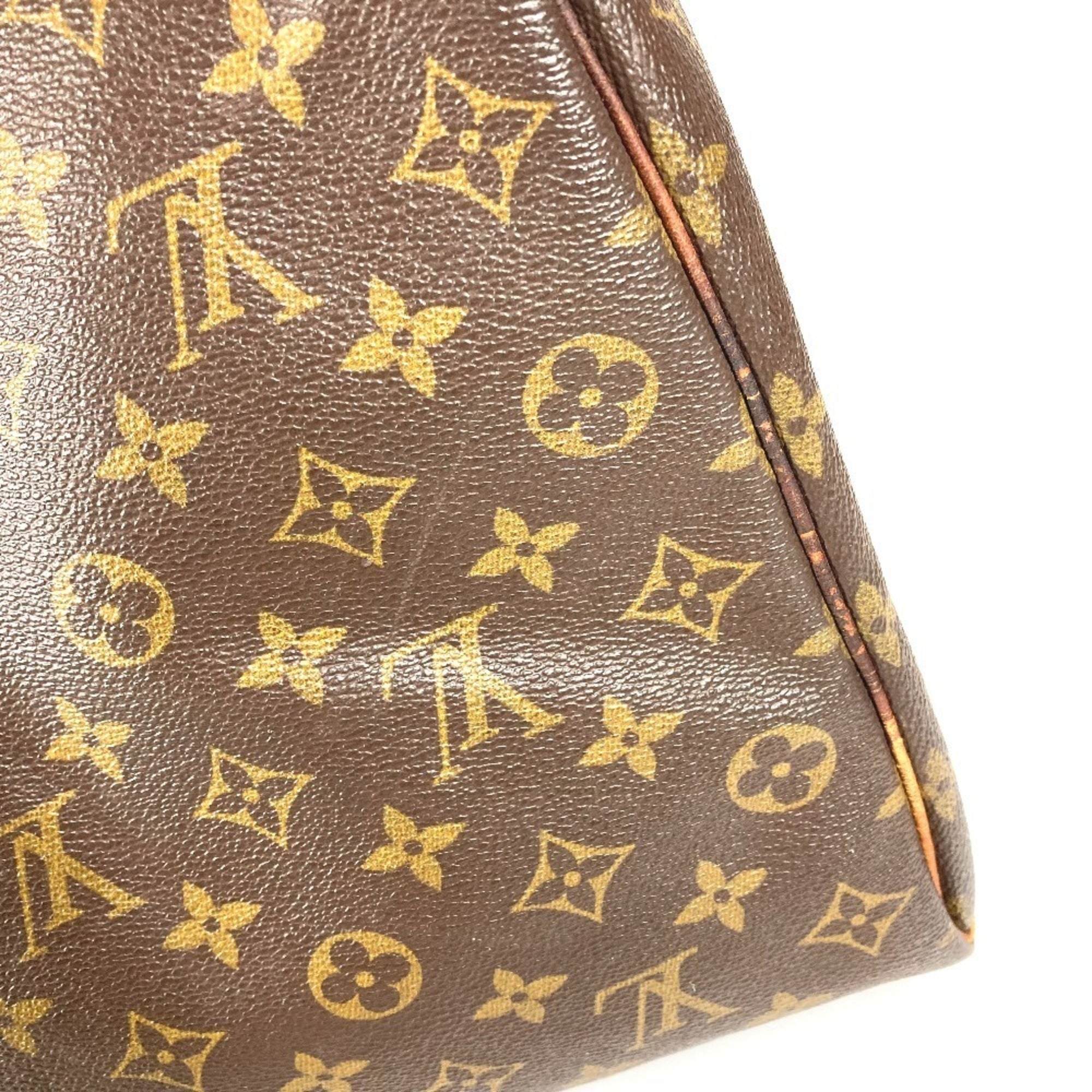 Louis Vuitton Brown Monogram Monogram Boston Bag Handbag (Pre-Owned)
