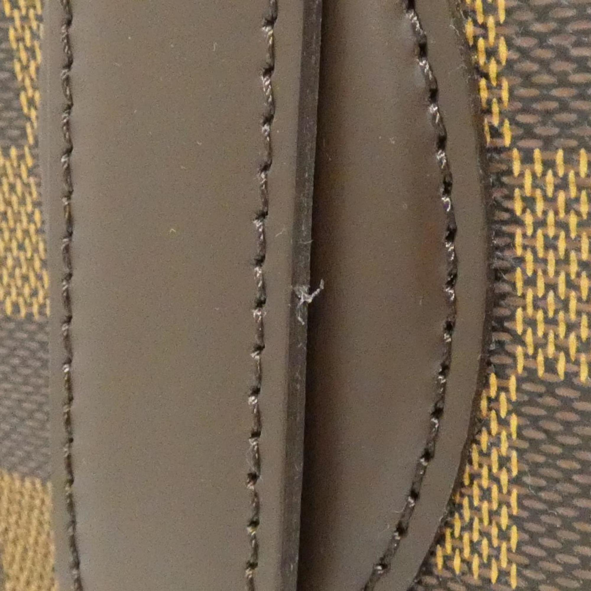 Louis Vuitton Brown Coated Canvas Handbag (Pre-Owned)