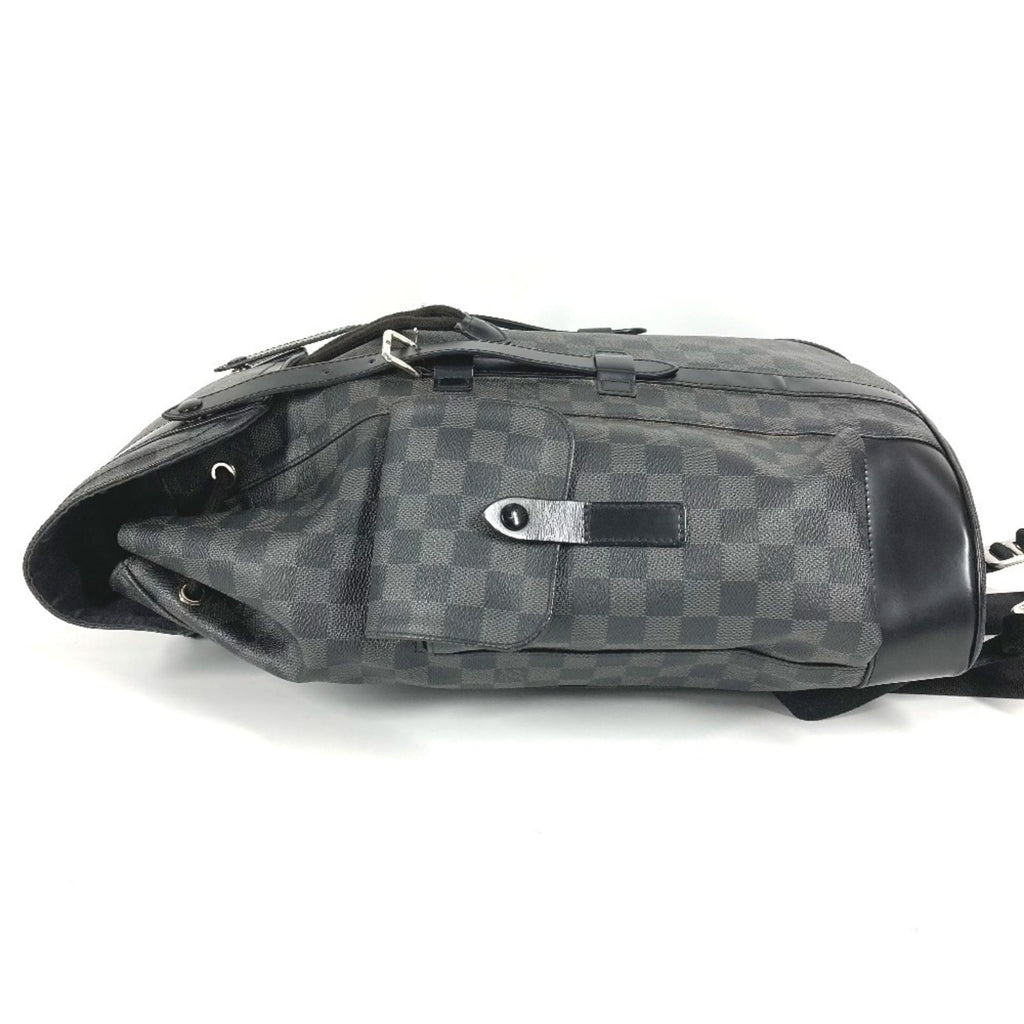 Louis Vuitton Black Damier Graphite Backpack (Pre-Owned)