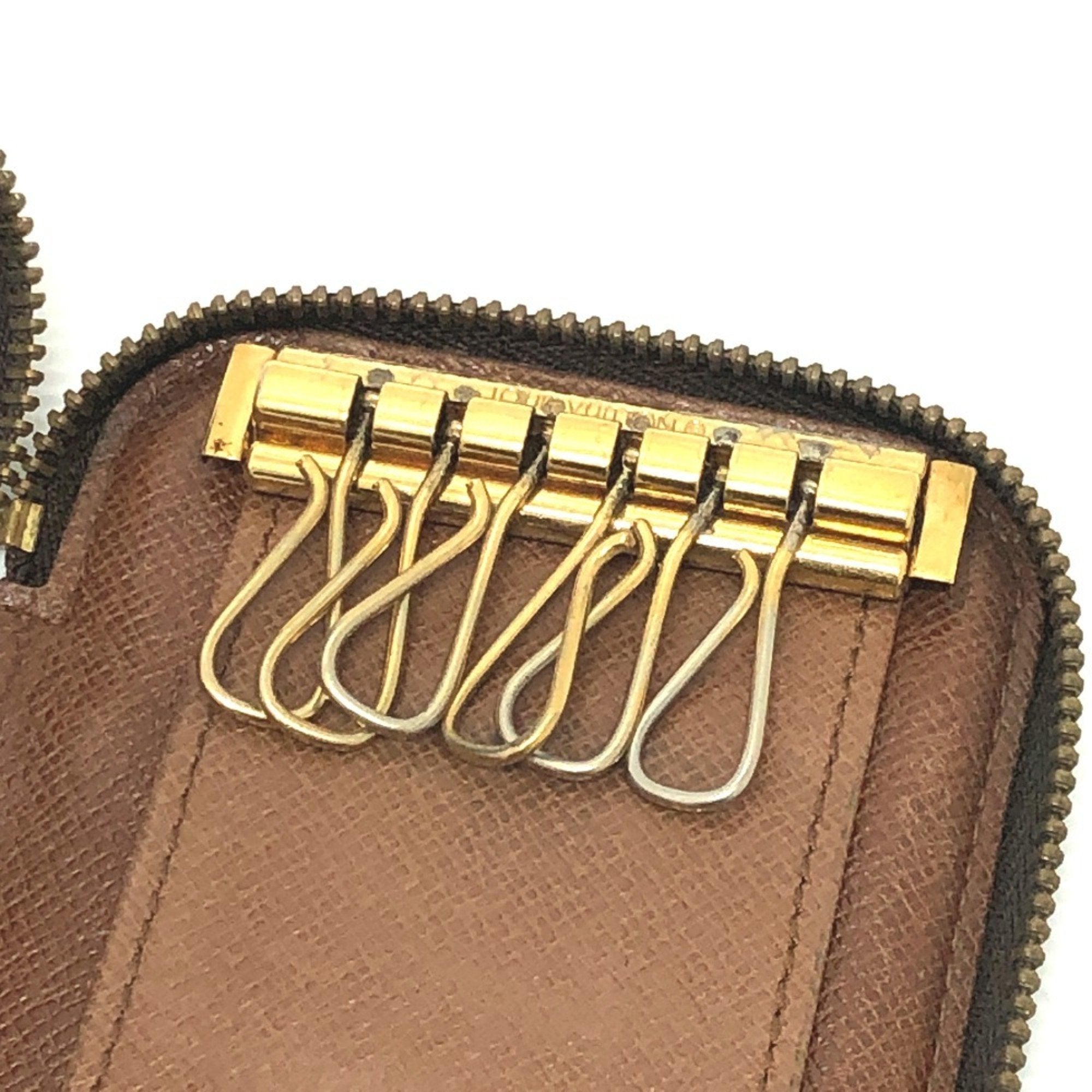 Louis Vuitton Black Brown Monogram Monogram Pochette (Pre-Owned)