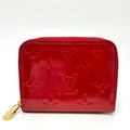 Louis Vuitton Pomme D'amour Monogram Vernis Coin Purse/Coin Case (Pre-Owned)