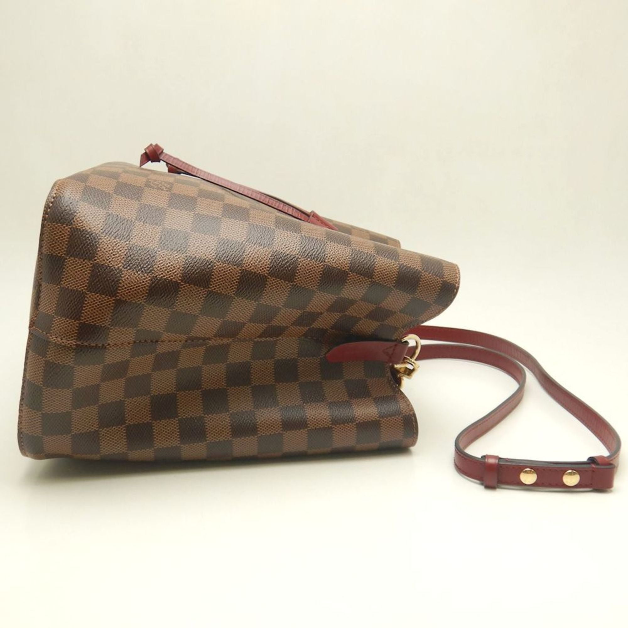 Louis Vuitton Brown Pvc Shoulder Bag (Pre-Owned)
