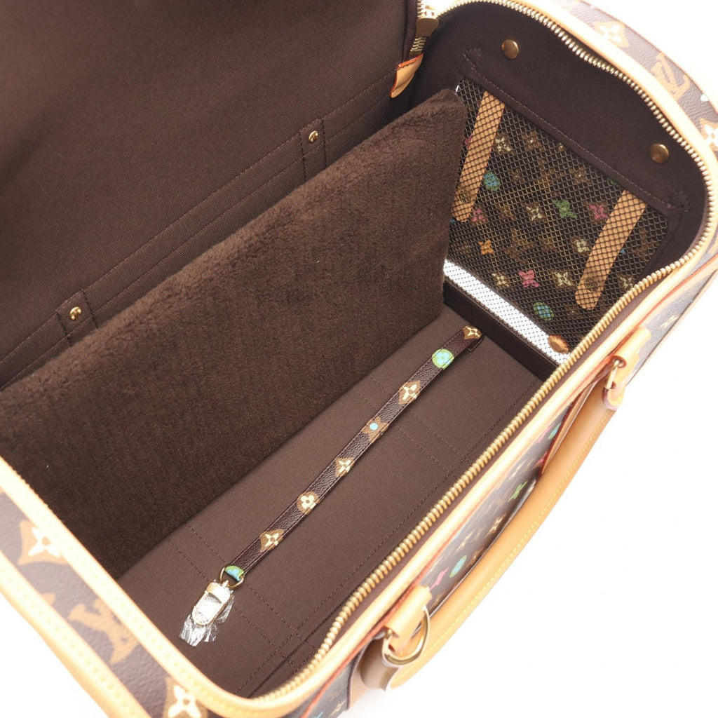 Louis Vuitton Brown Multi-Color Pvc Leather Handbag (Pre-Owned)