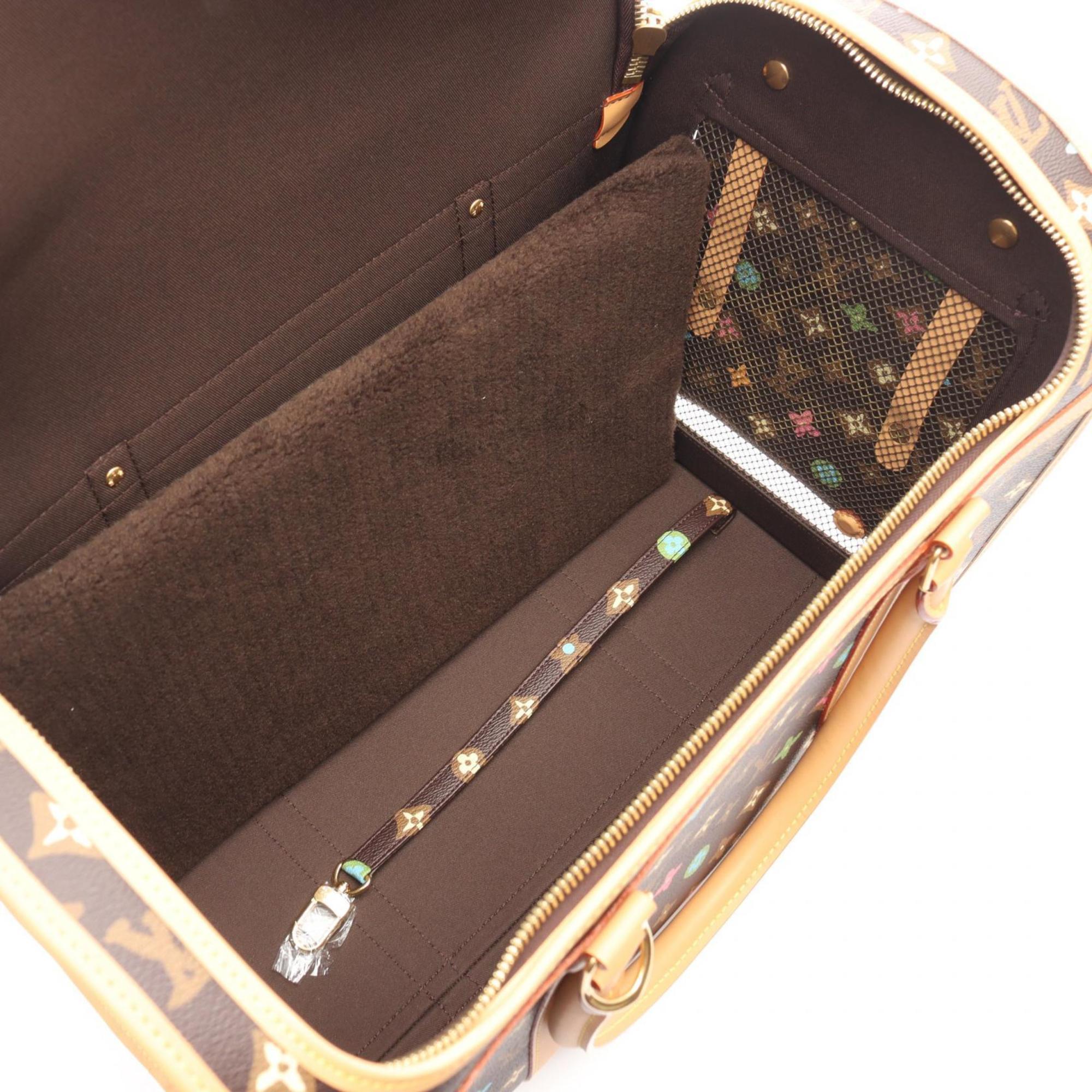 Louis Vuitton Brown Multi-Color Pvc Leather Handbag (Pre-Owned)