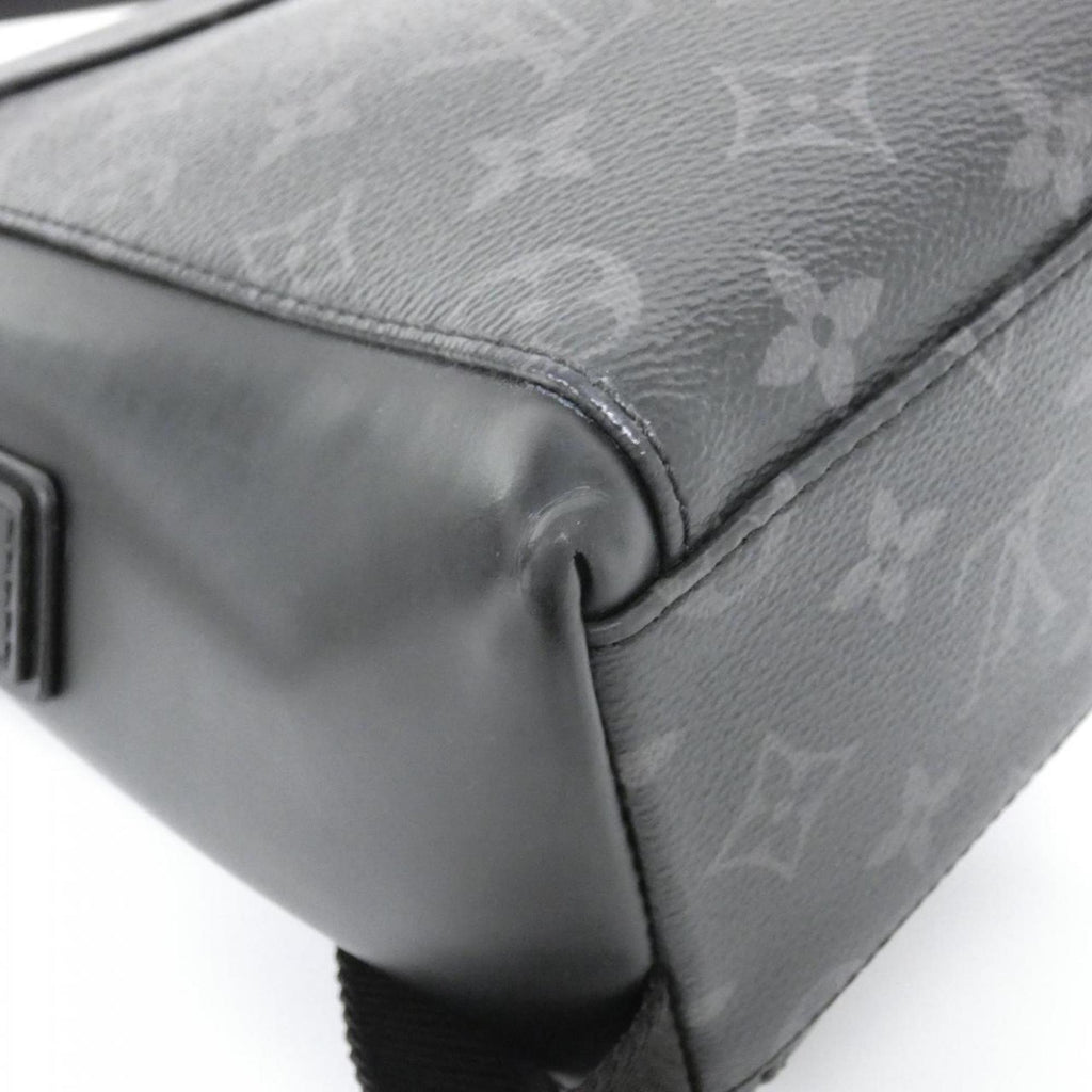 Louis Vuitton Black Coated Canvas Shoulder Bag (Pre-Owned)