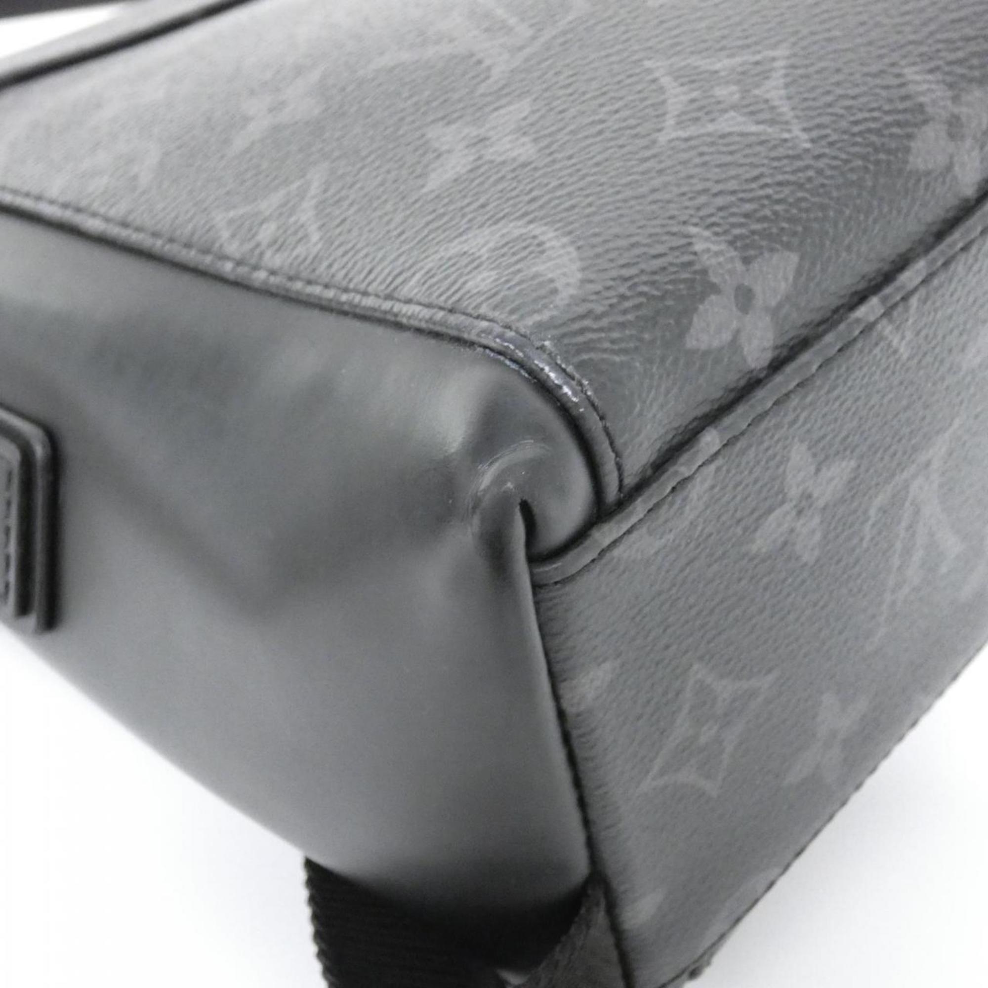 Louis Vuitton Black Coated Canvas Shoulder Bag (Pre-Owned)