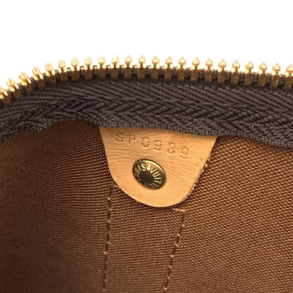 Louis Vuitton Brown Monogram Canvas Boston Bag (Pre-Owned)