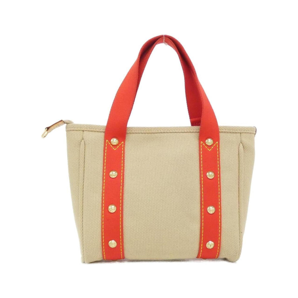 Louis Vuitton Beige Canvas Handbag (Pre-Owned)