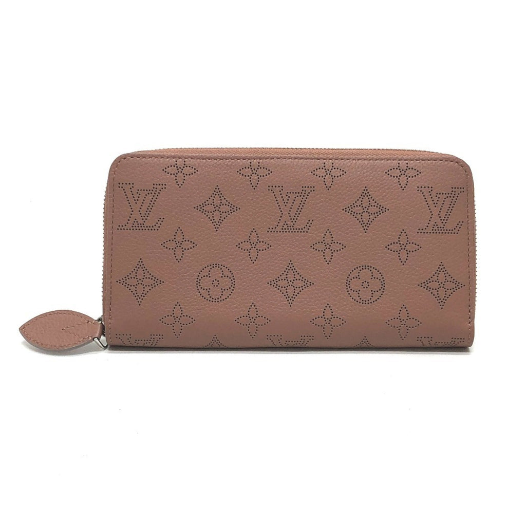 Louis Vuitton Mahina Pink Mahina Leather Long Wallet (Bi-Fold) (Pre-Owned)