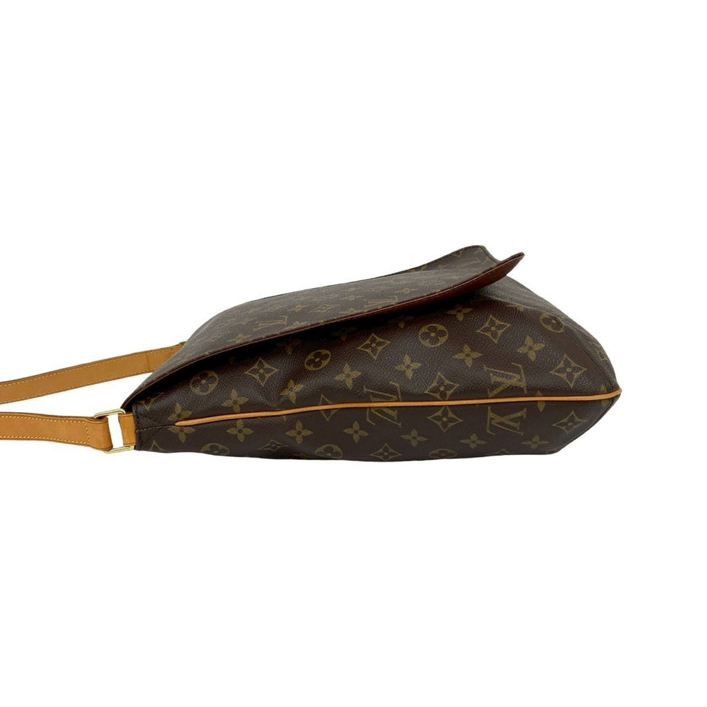 Louis Vuitton Brown Leather Pvc Pochette Shoulder Bag (Pre-Owned)