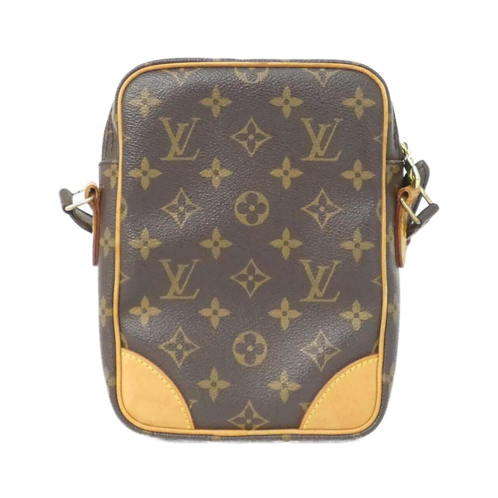 Louis Vuitton Marron Coated Canvas Shoulder Bag (Pre-Owned)