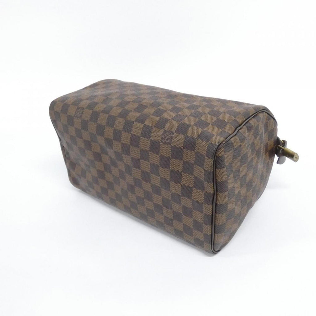 Louis Vuitton Ebene Coated Canvas Boston Bag (Pre-Owned)