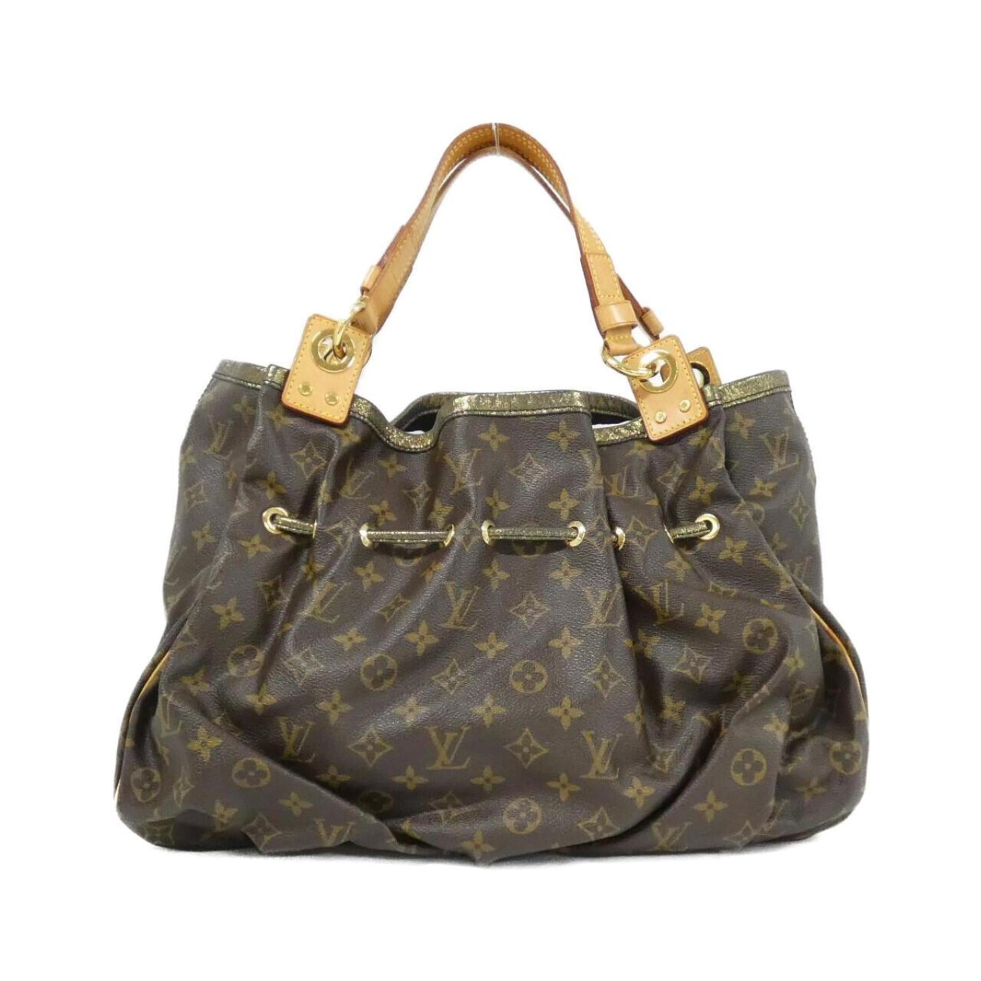 Louis Vuitton Monogram Marron Coated Canvas Handbag (Pre-Owned)
