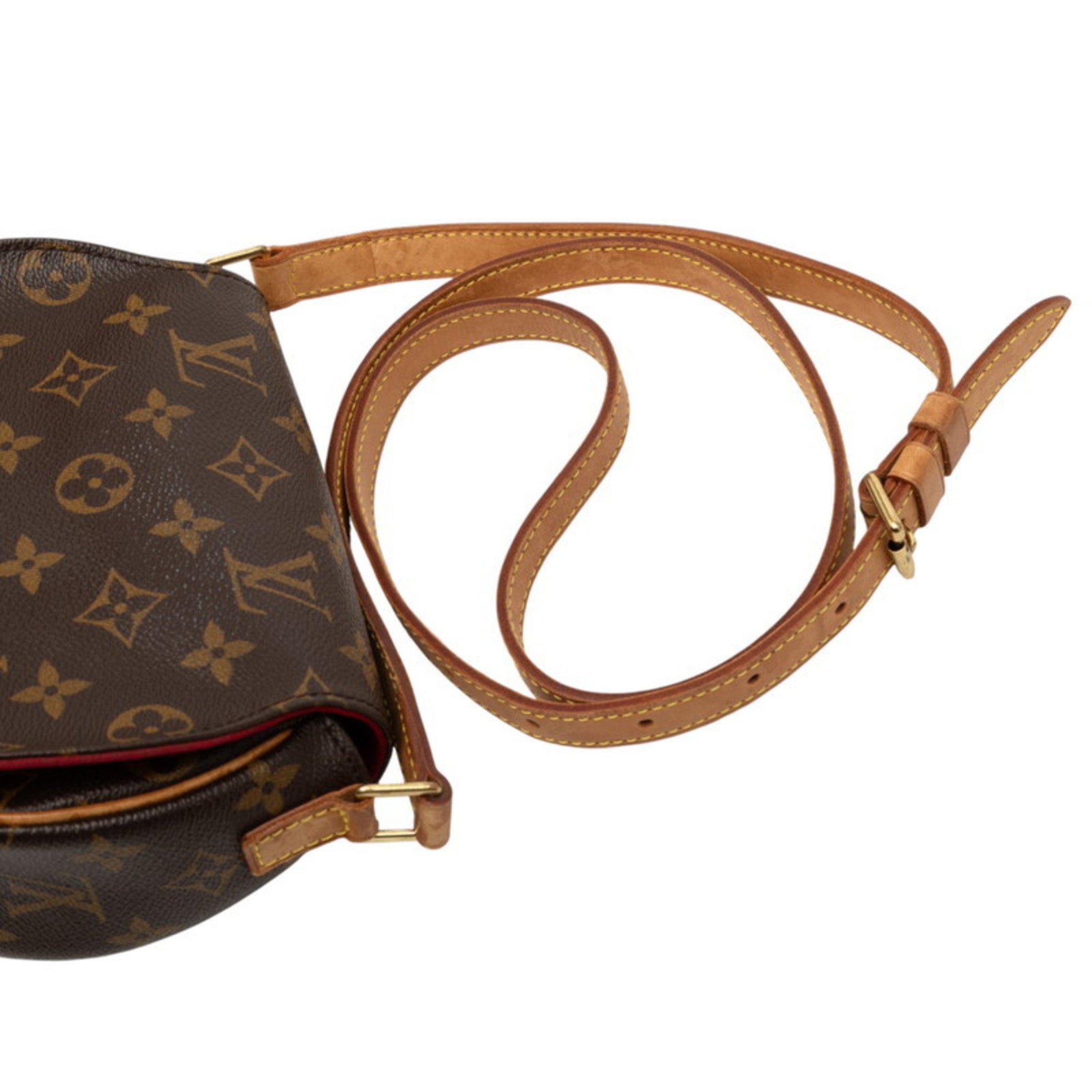 Tambourine Handbag Monogram Canvas
