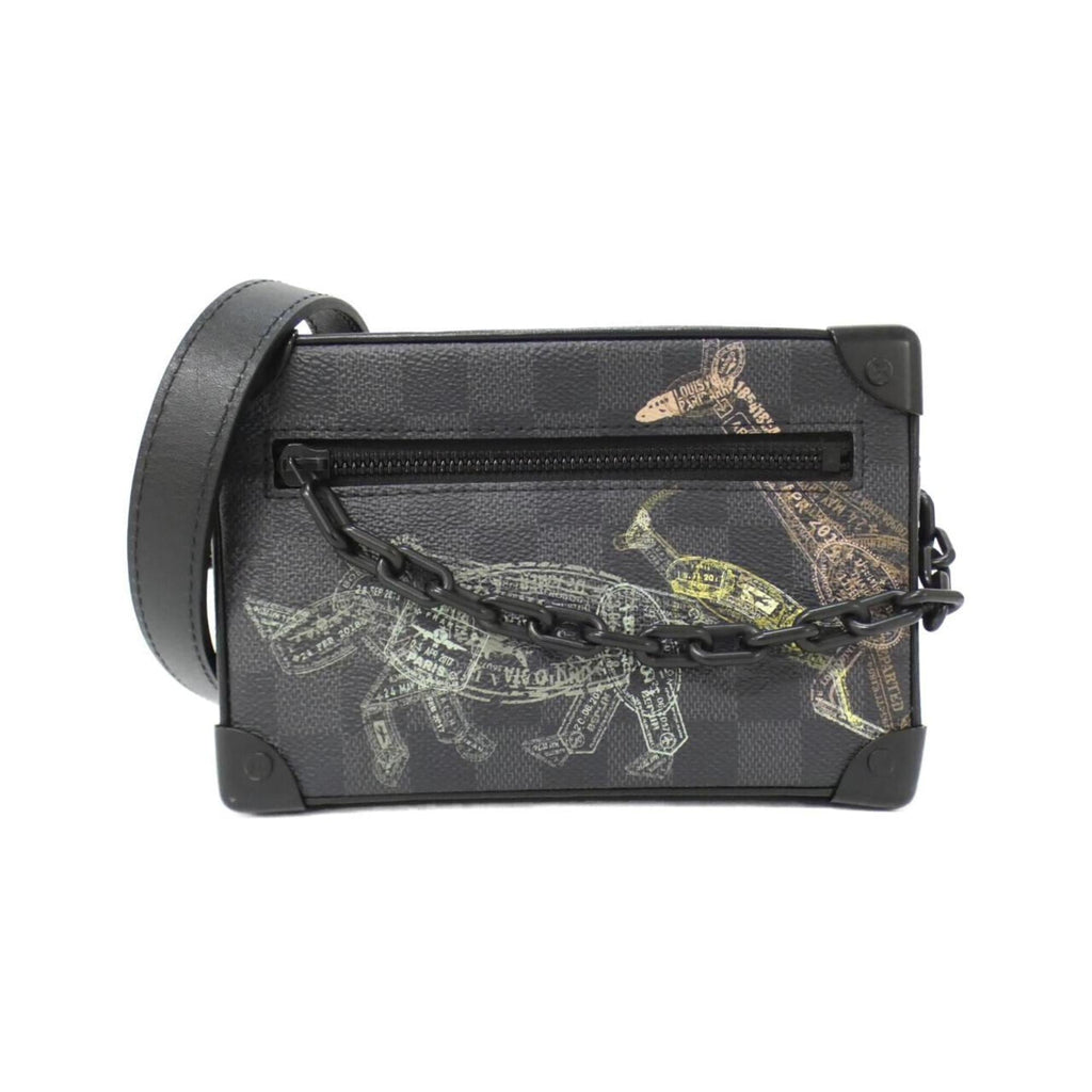 Louis Vuitton Graphite Coated Canvas Shoulder Bag (Pre-Owned)