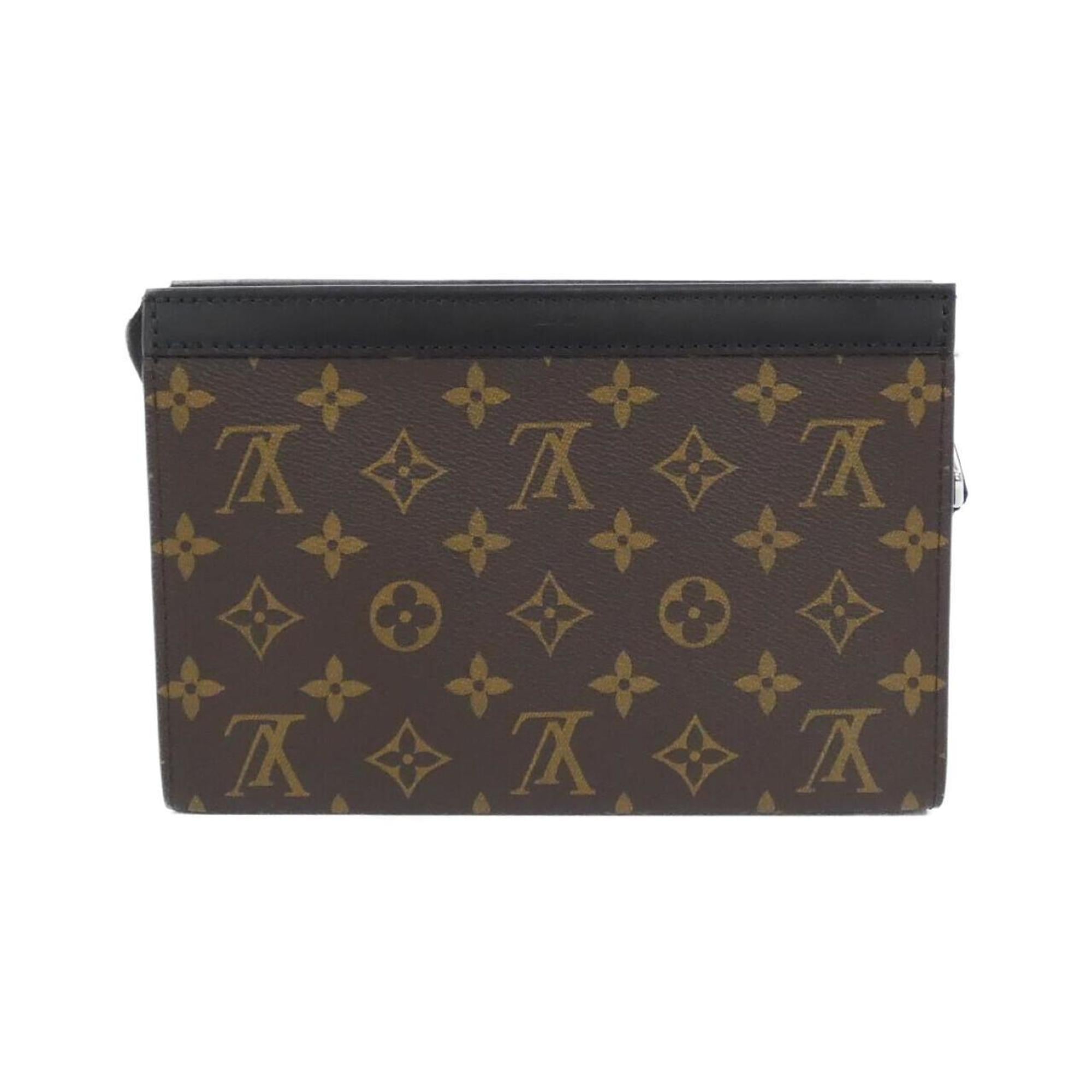 Louis Vuitton Brown Coated Canvas Shoulder Bag (Pre-Owned)