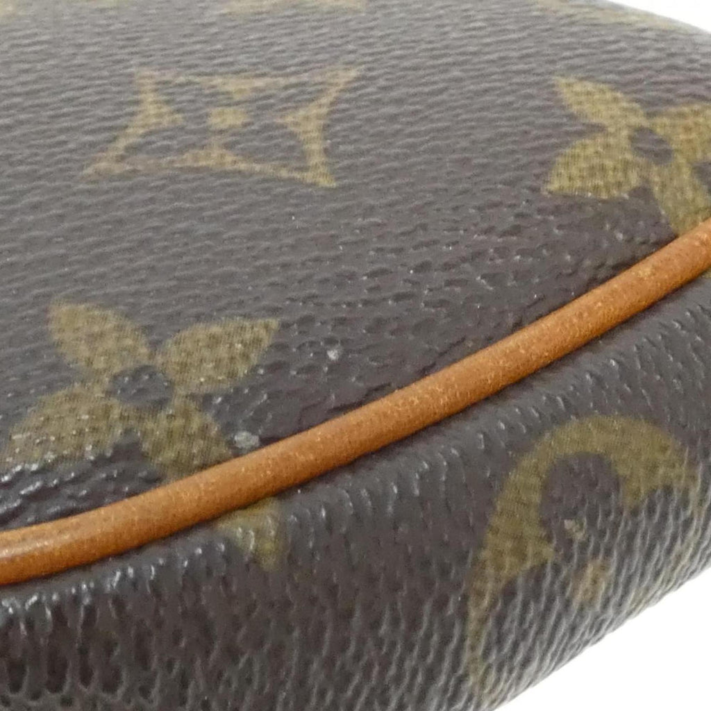 Louis Vuitton Brown Coated Canvas Pochette Shoulder Bag (Pre-Owned)
