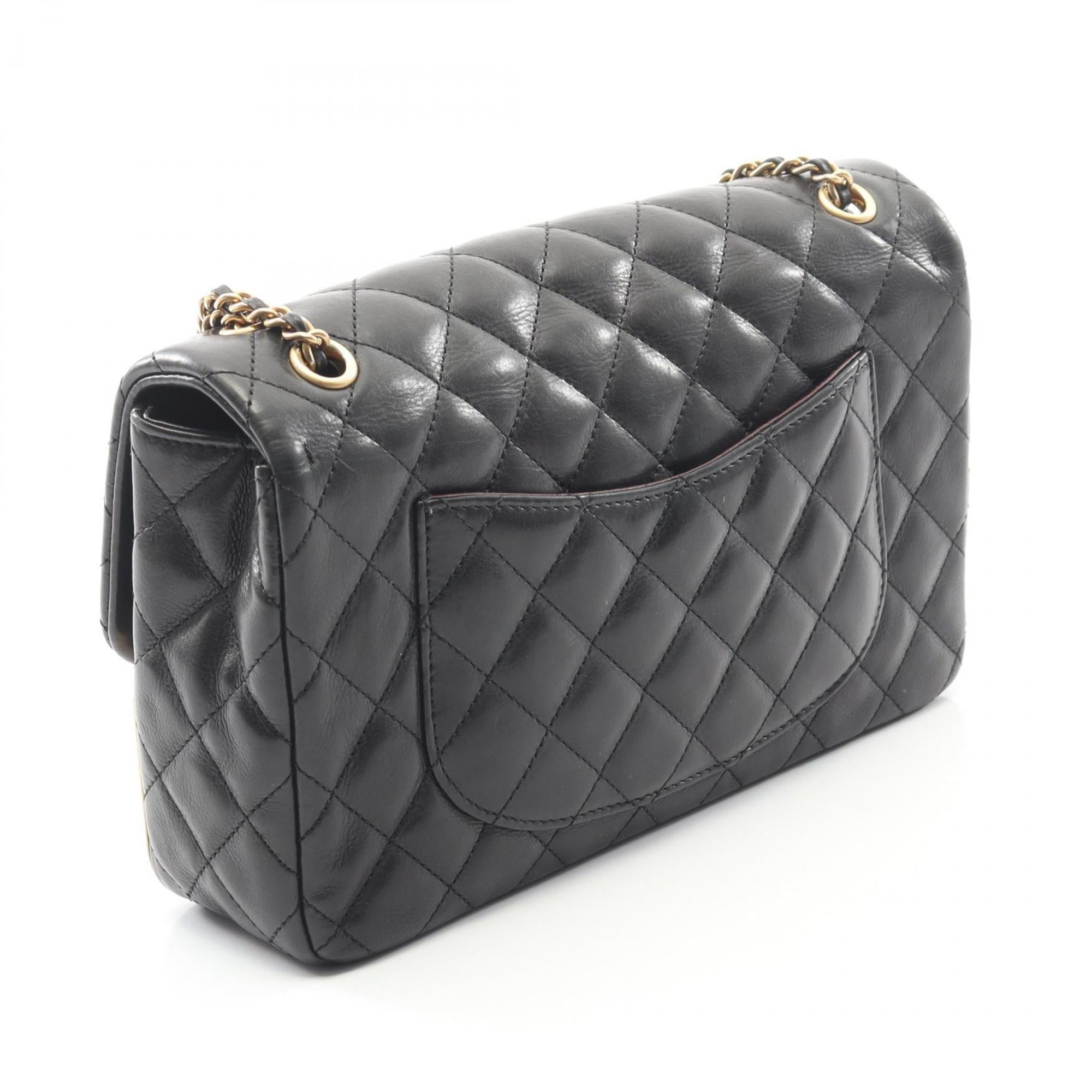 Rock the Corner Flap Bag Quilted Leather Medium