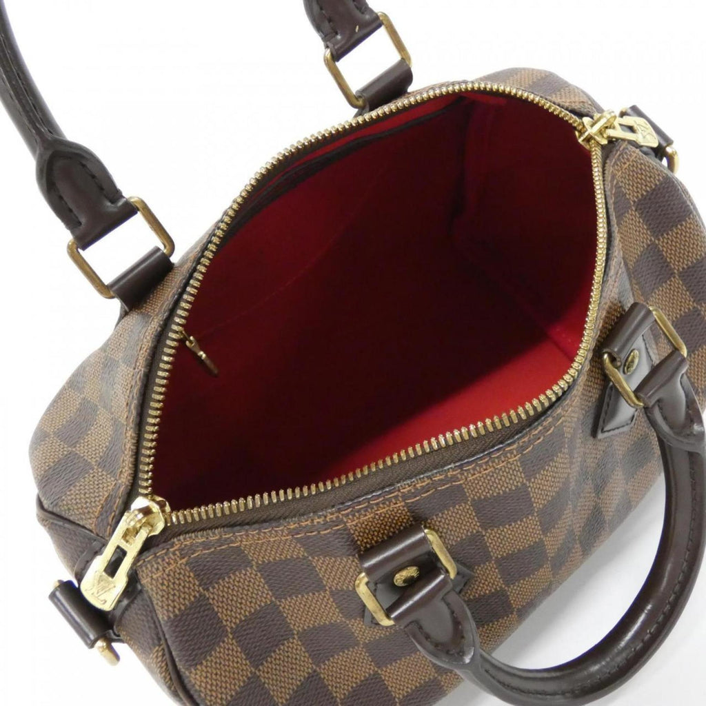 Louis Vuitton Ebene Coated Canvas Boston Bag (Pre-Owned)