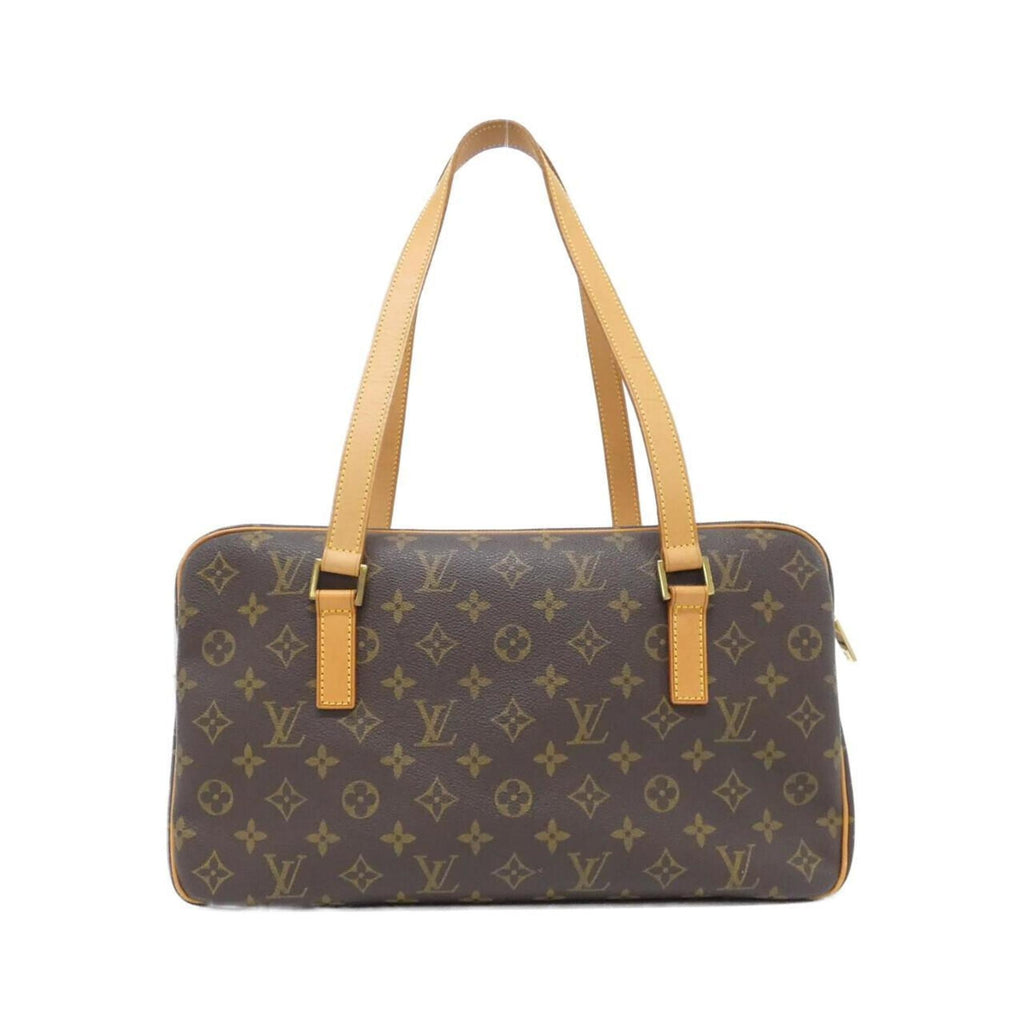 Louis Vuitton Marron Coated Canvas Shoulder Bag (Pre-Owned)