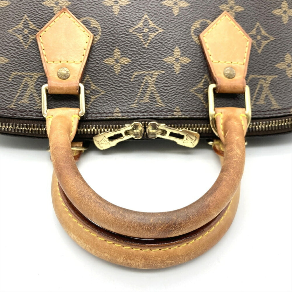 Louis Vuitton Brown Monogram Canvas Handbag (Pre-Owned)