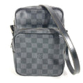Louis Vuitton Black Damier Graphite Damier Graphite Pochette Shoulder Bag (Pre-Owned)