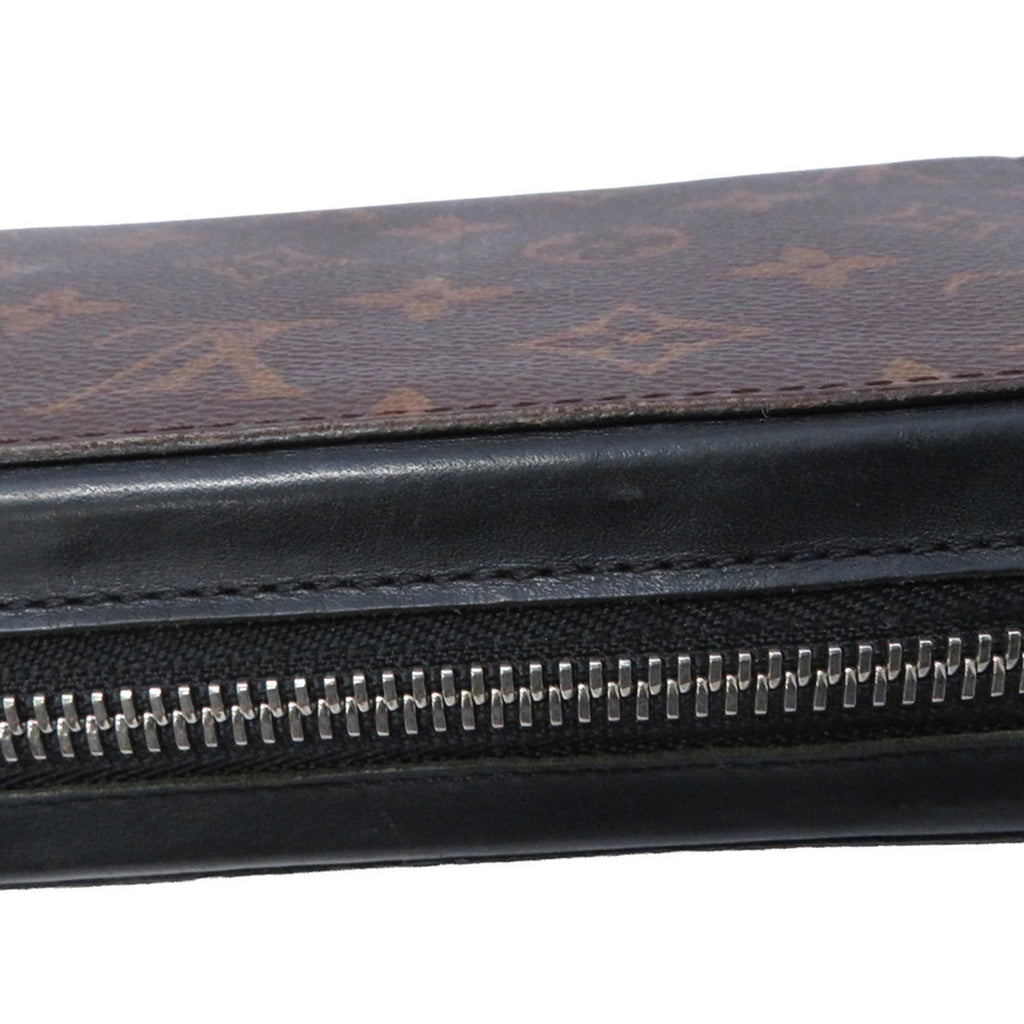 Louis Vuitton Monogram Macassar Noir Monogram Coin Purse/Coin Case (Pre-Owned)