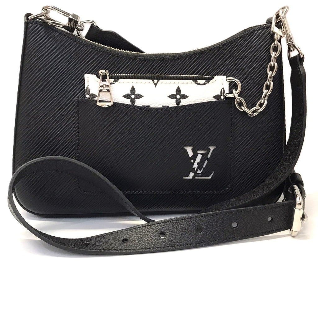 Louis Vuitton Epi Black Epi Leather Shoulder Bag (Pre-Owned)