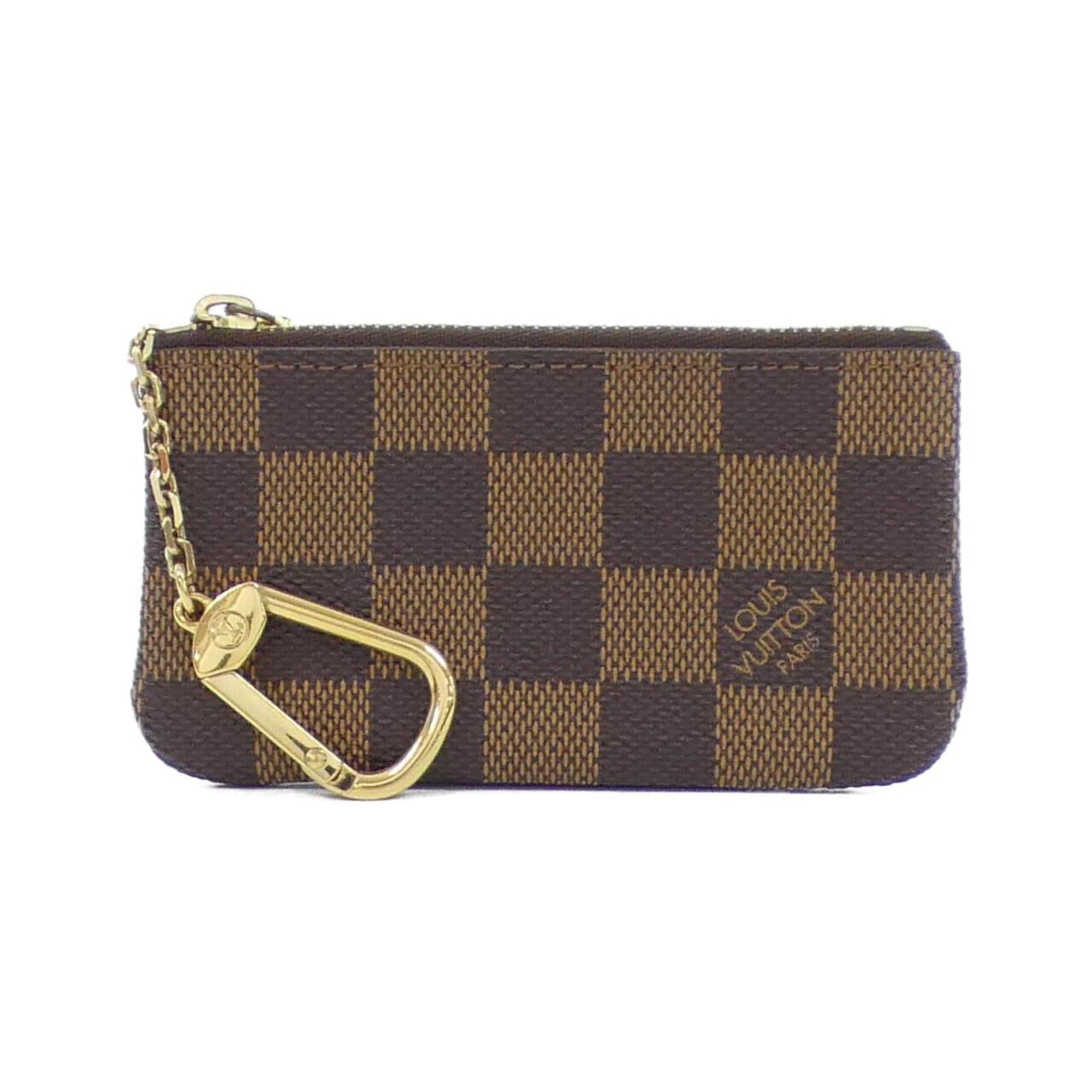 Louis Vuitton Ebene Coated Canvas Coin Purse/Coin Case (Pre-Owned)