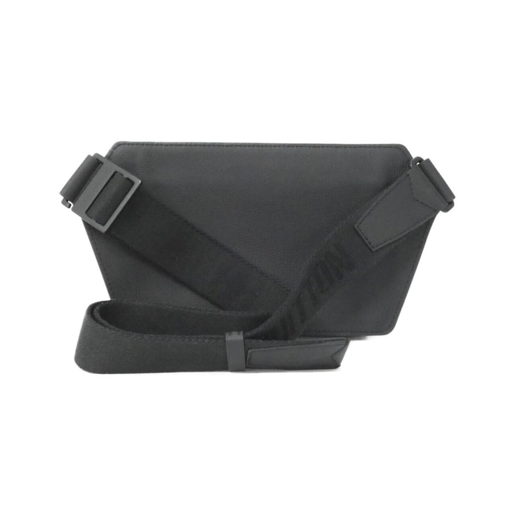Louis Vuitton Black Leather Shoulder Bag (Pre-Owned)