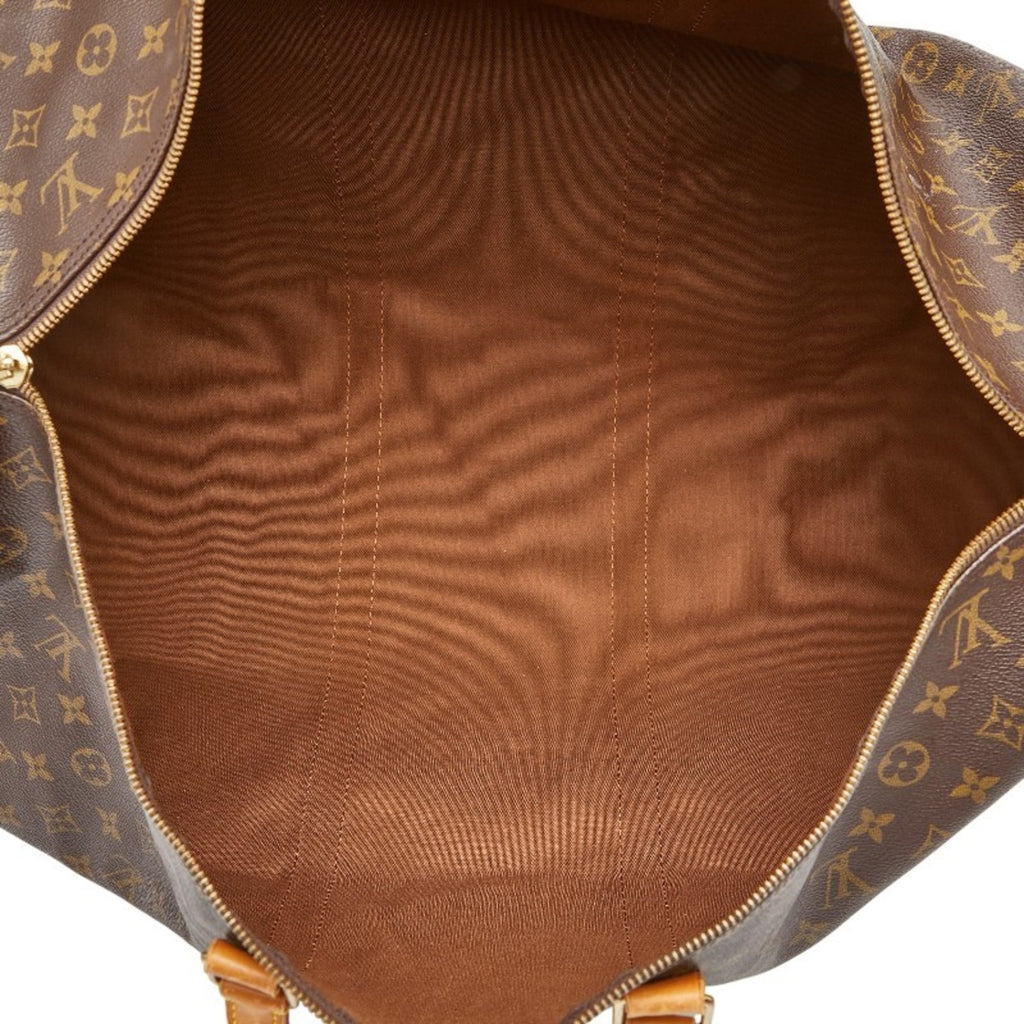 Louis Vuitton Monogram Brown Monogram Monogram Pvc Leather Boston Bag Shoulder Bag (Pre-Owned)