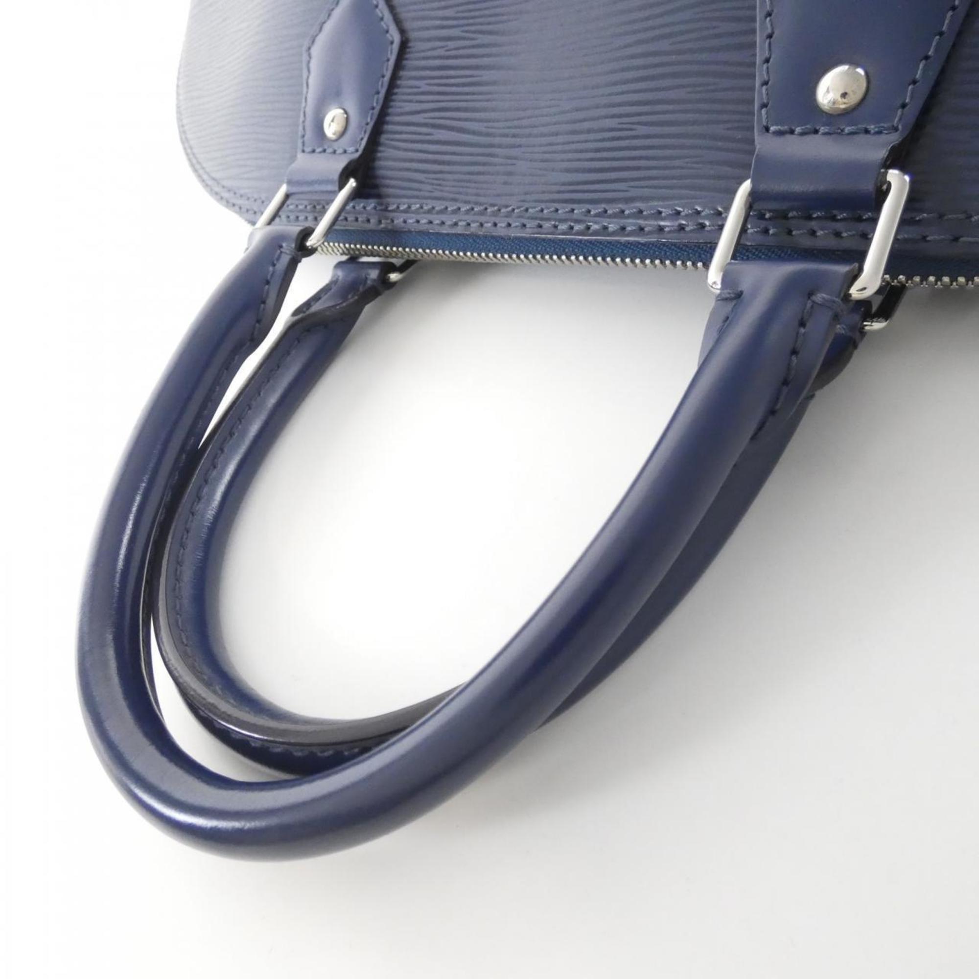 Louis Vuitton Blue Leather Handbag (Pre-Owned)