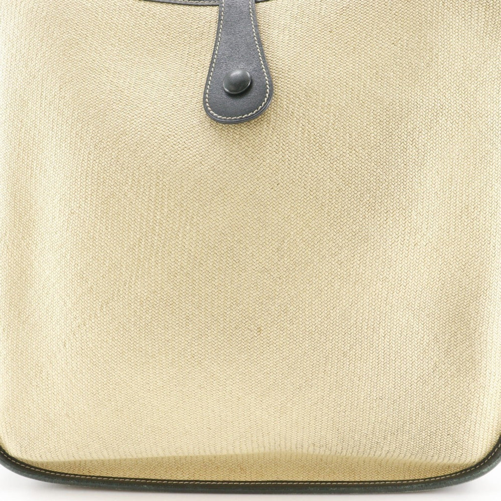 Evelyne Bag Gen I Toile and Leather PM
