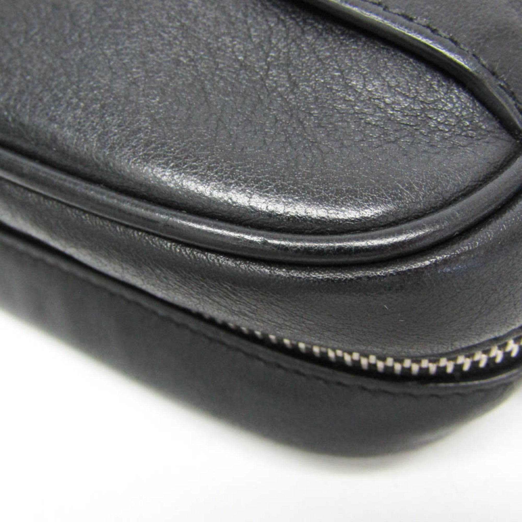 Classic Monogram Blogger Crossbody Bag Leather Small