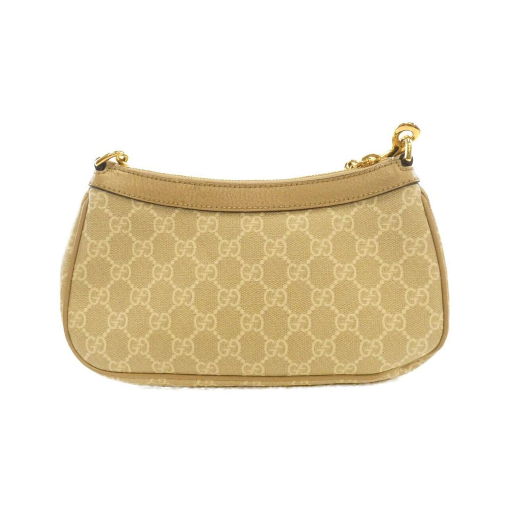 Ophidia Charm Shoulder Bag GG Coated Canvas Small