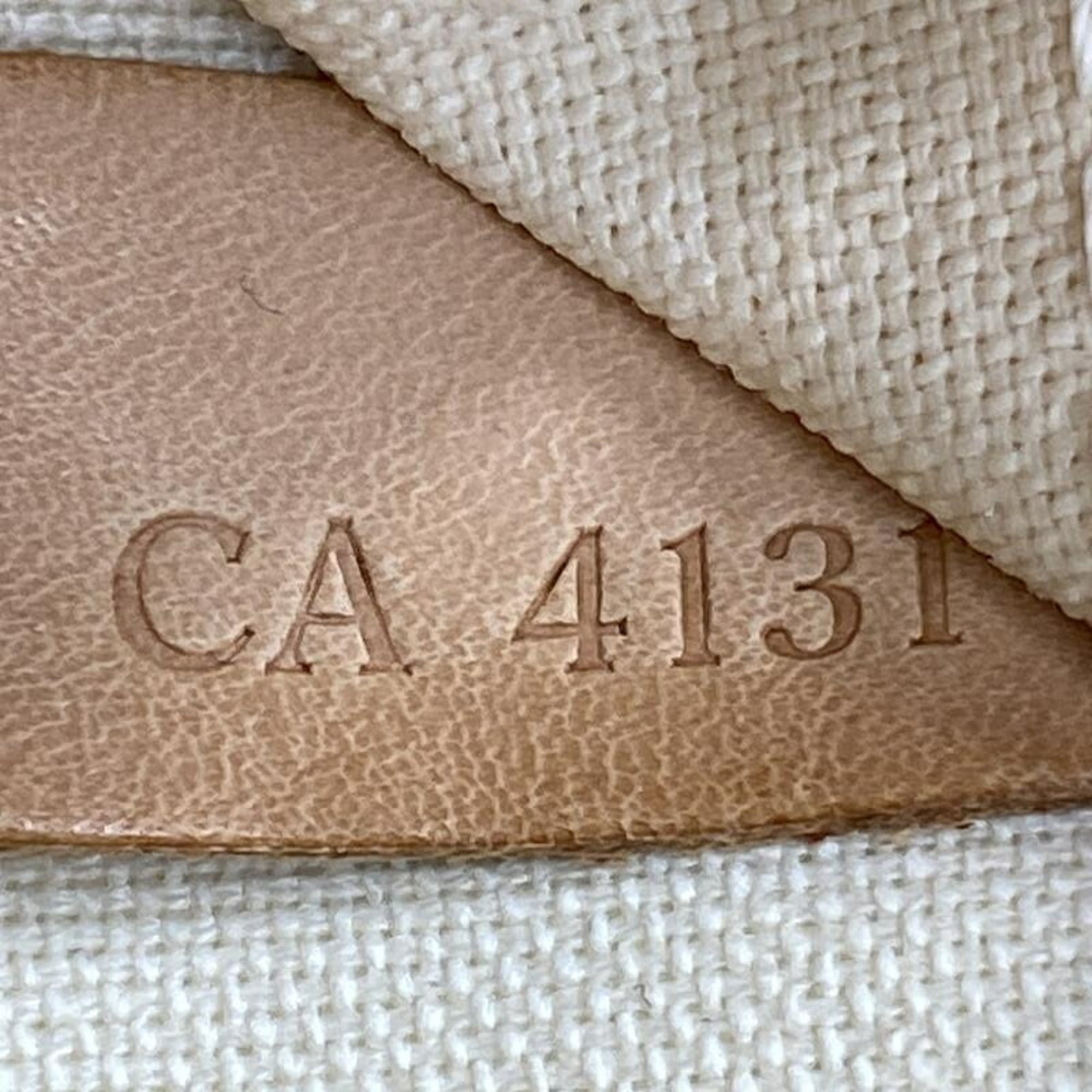 Louis Vuitton Beige Brown Monogram Rayures Tote Bag (Pre-Owned)