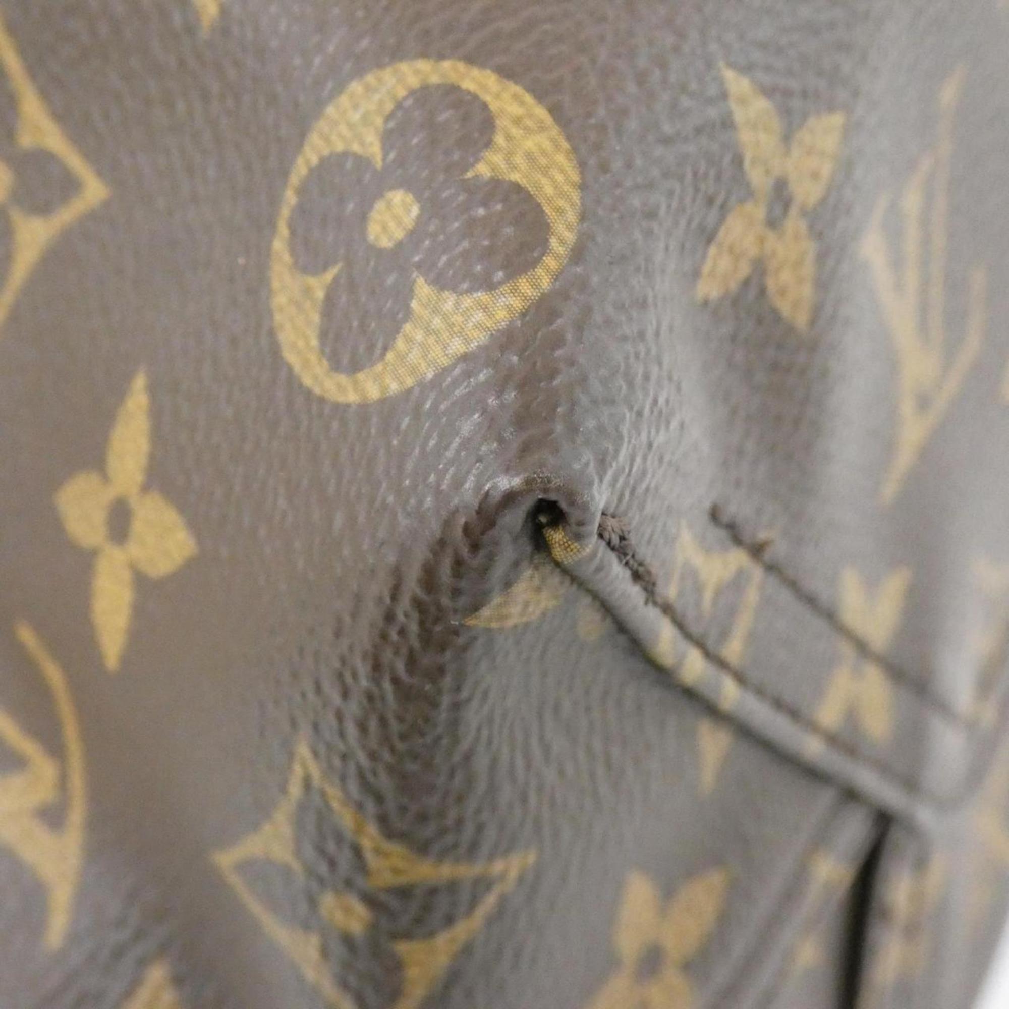Louis Vuitton Brown Coated Canvas Handbag (Pre-Owned)