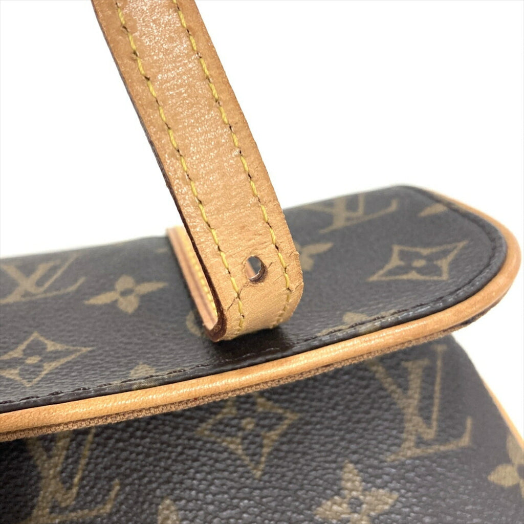 Louis Vuitton Monogram Brown Galle Monogram Monogram Shoulder Bag (Pre-Owned)