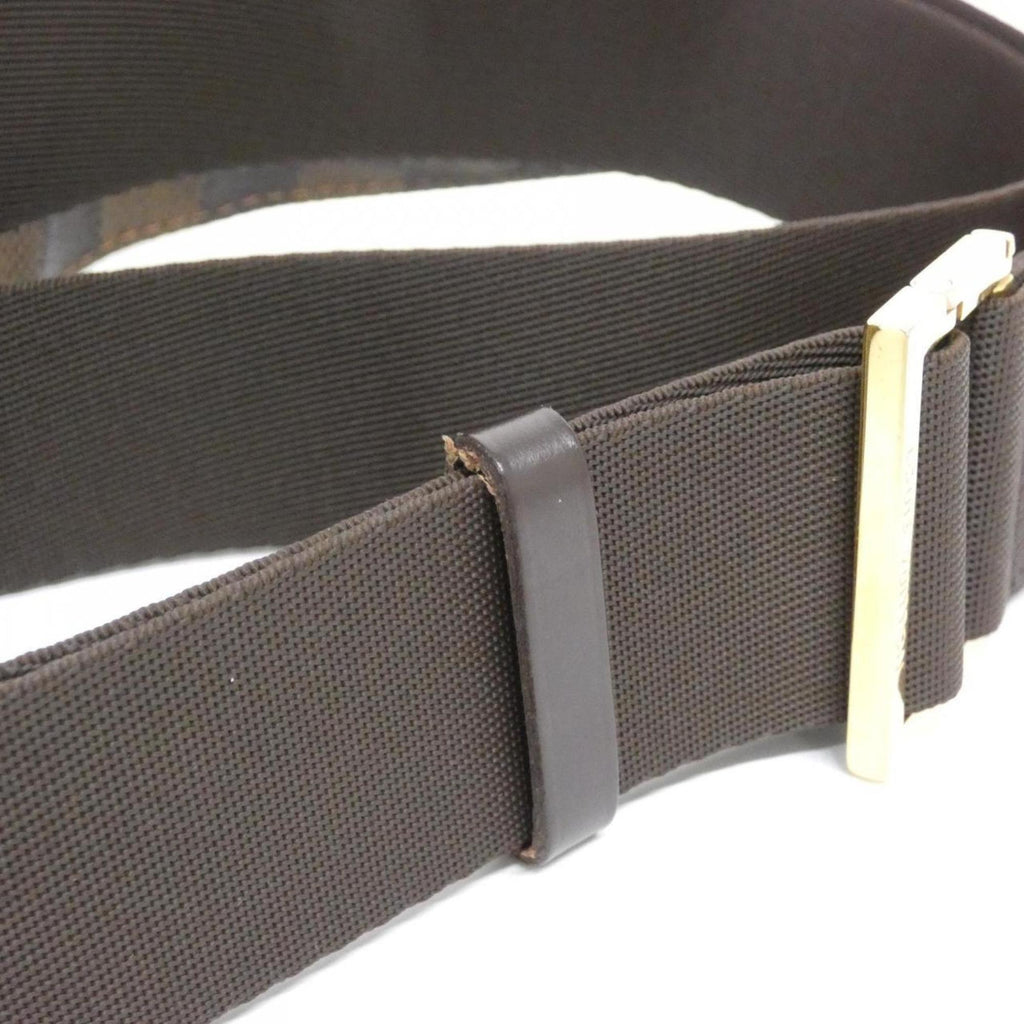 Louis Vuitton Ebene Coated Canvas Shoulder Bag (Pre-Owned)