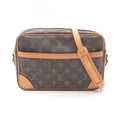 Louis Vuitton Brown Monogram Coated Canvas Shoulder Bag (Pre-Owned)