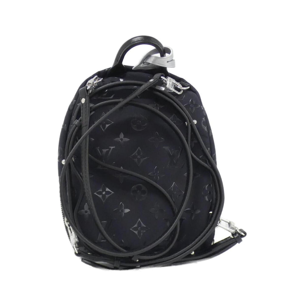 Louis Vuitton Black Nylon Canvas Backpack (Pre-Owned)