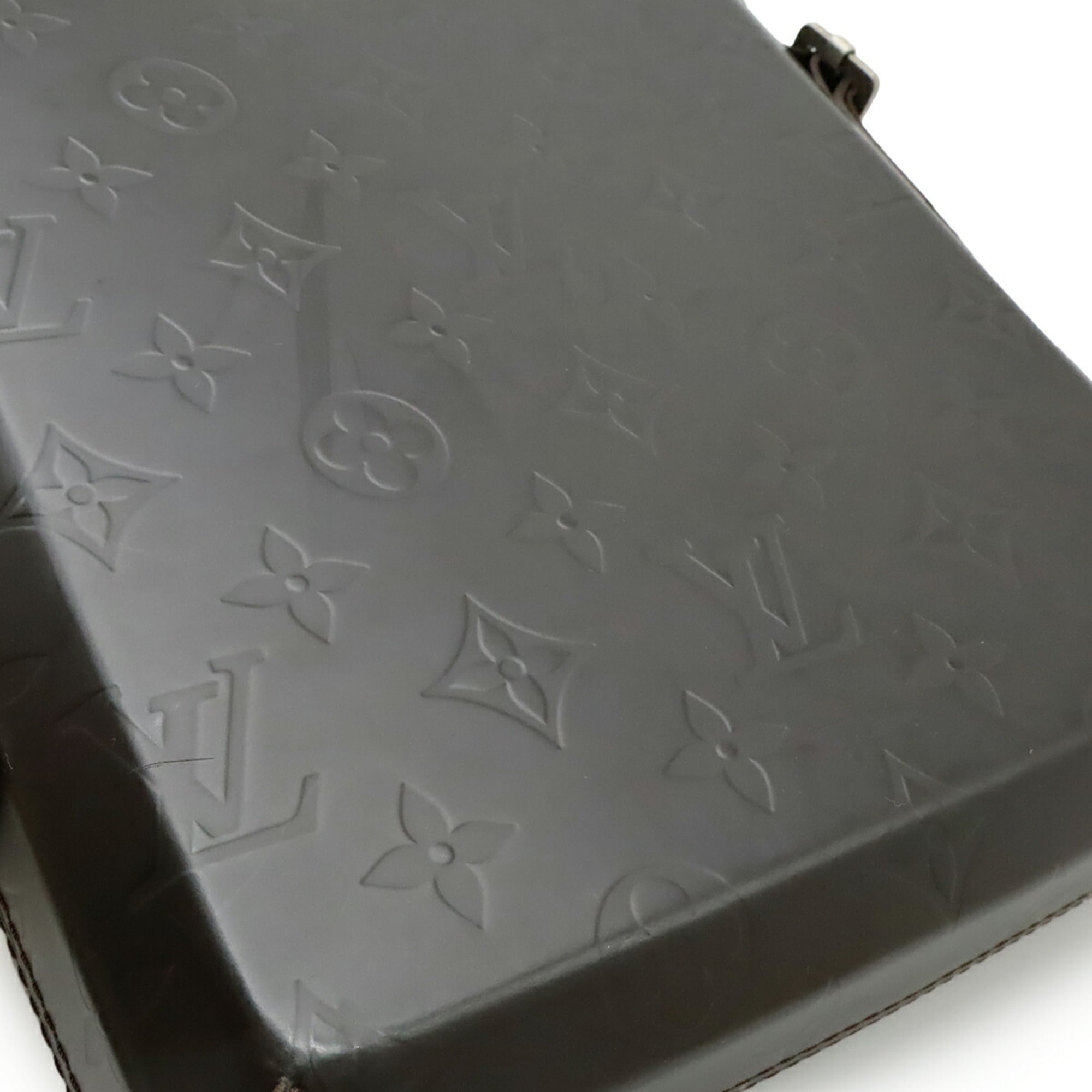 Louis Vuitton Coffee Monogram Leather Shoulder Bag (Pre-Owned)