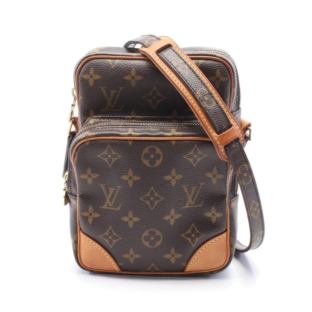 Louis Vuitton Brown Monogram Pvc Coated Canvas Leather Shoulder Bag (Pre-Owned)