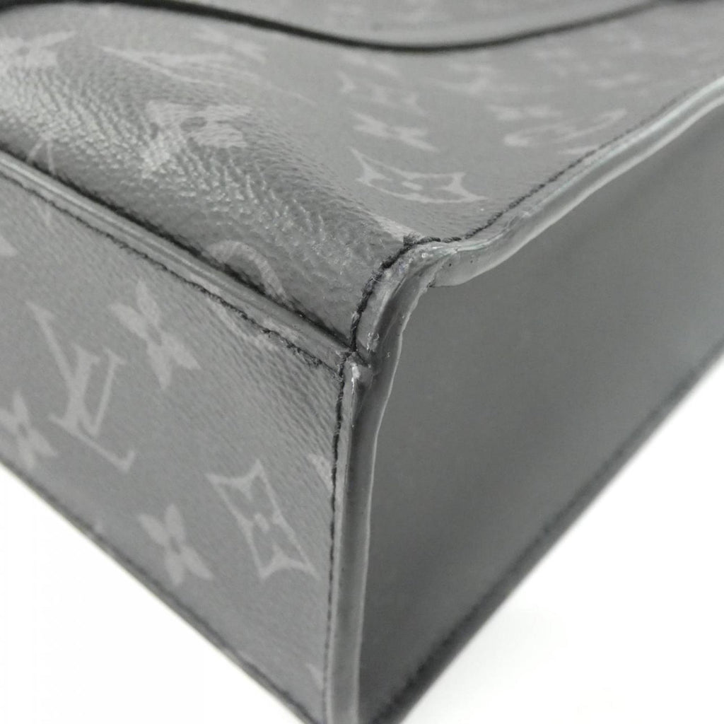 Louis Vuitton Black Coated Canvas Handbag (Pre-Owned)