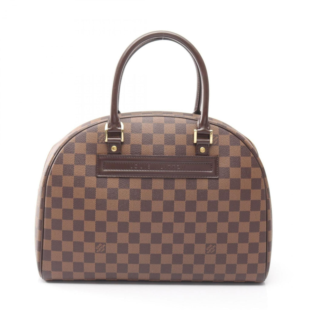 Louis Vuitton Brown Coated Canvas Leather Handbag (Pre-Owned)